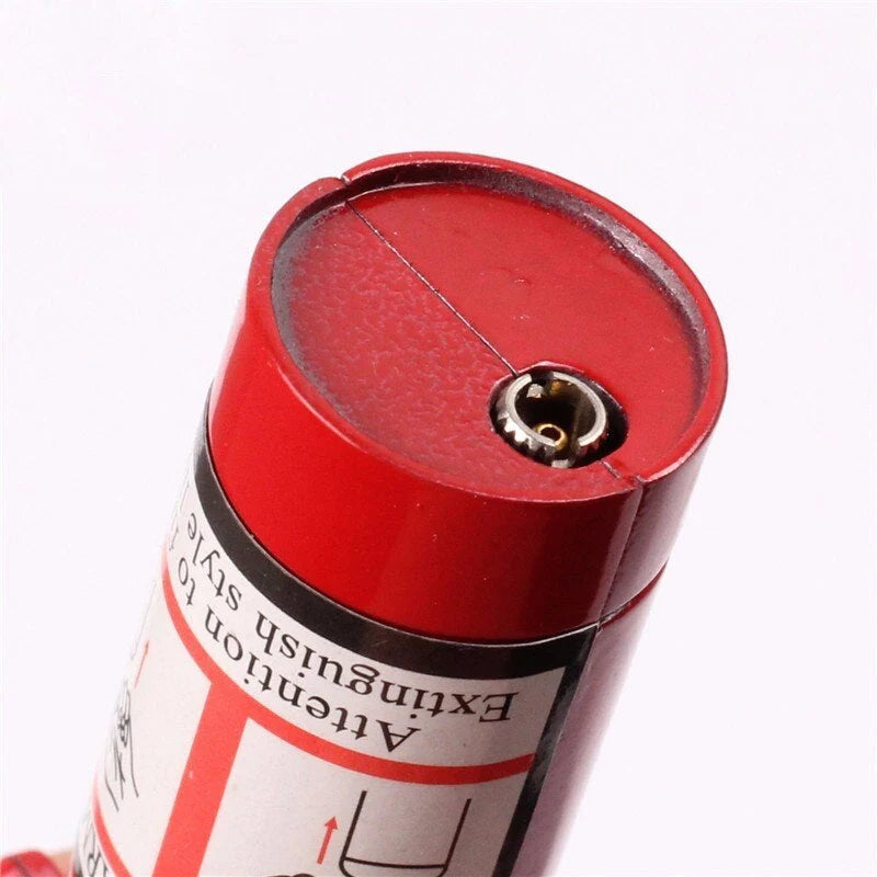 Lighter Metal Refillable With Built-In Flame Arrestor