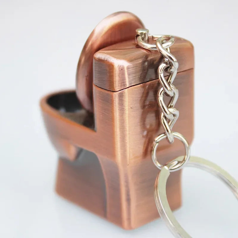 Lighter Metal Toilet-Shaped Pocket-Sized
