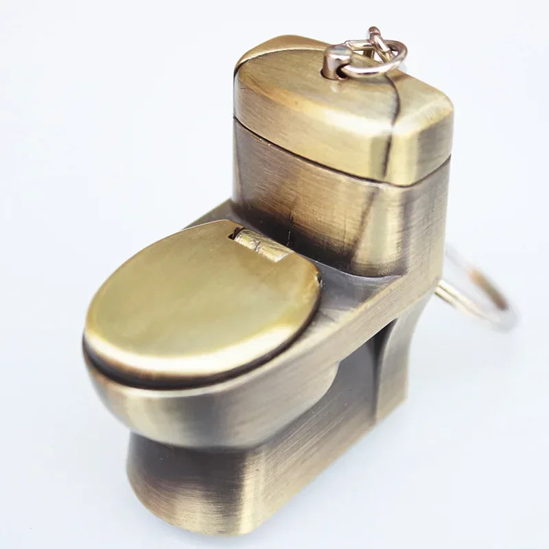 Lighter Metal Toilet-Shaped Pocket-Sized