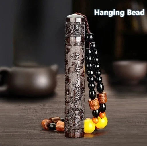 Lighter Rechargeable Windproof Wooden Ultra-Thin Design