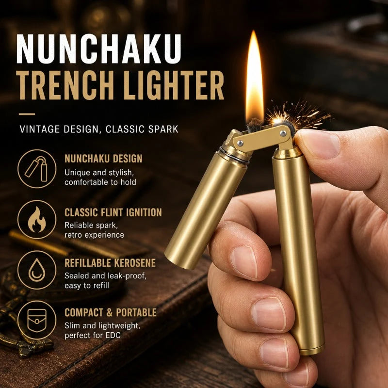 Lighter Solid Copper Refillable Flint Wheel