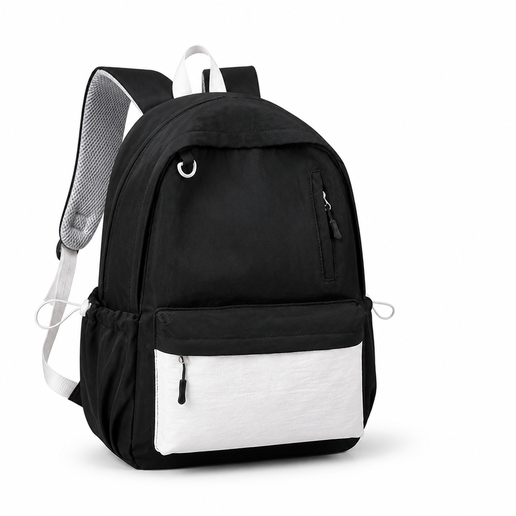 Lightweight Breathable Multi-Pocket School Backpack