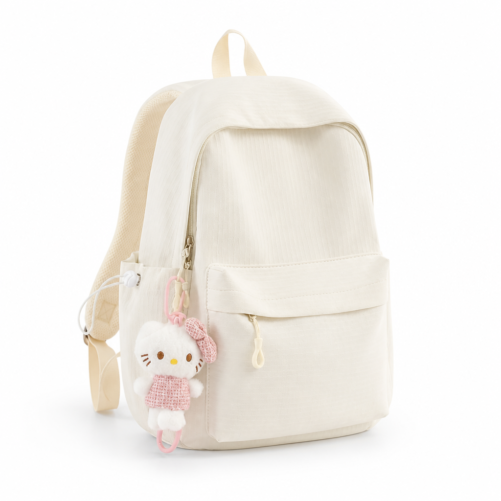 Lightweight Ergonomic Multi-Compartment School Backpack