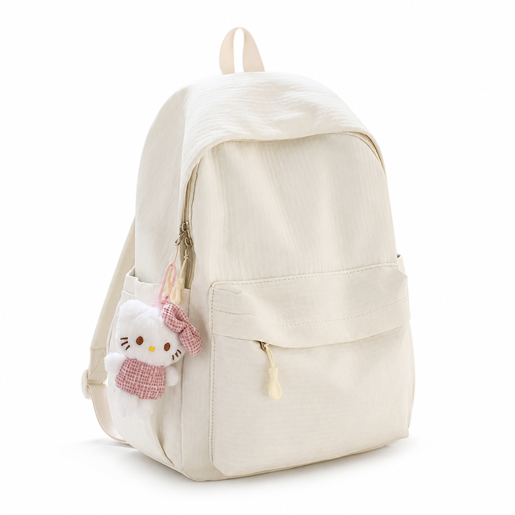 Lightweight Ergonomic Multi-Compartment School Backpack
