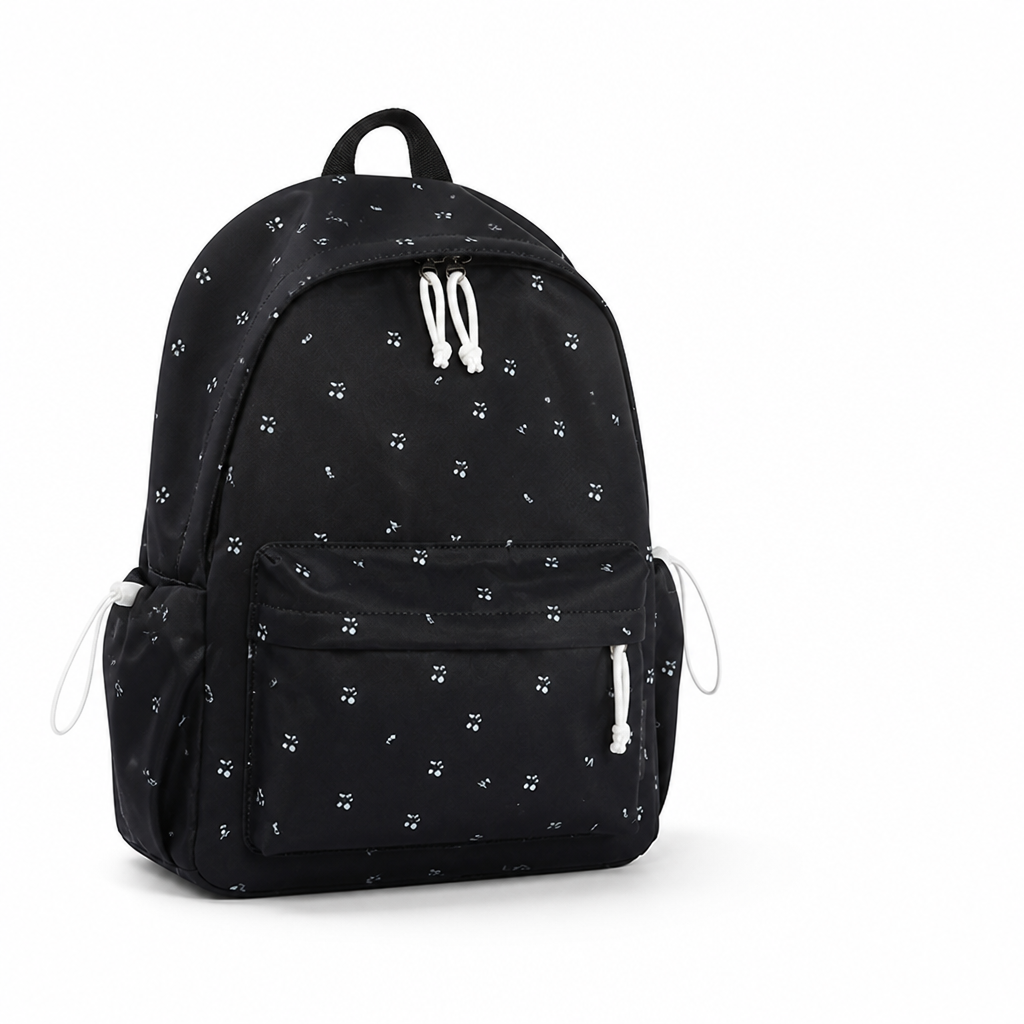 Lightweight Floral School Backpack (Multiple Pockets)