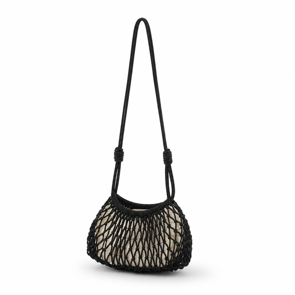 Lightweight Mesh Shoulder Bag (Adjustable Strap)