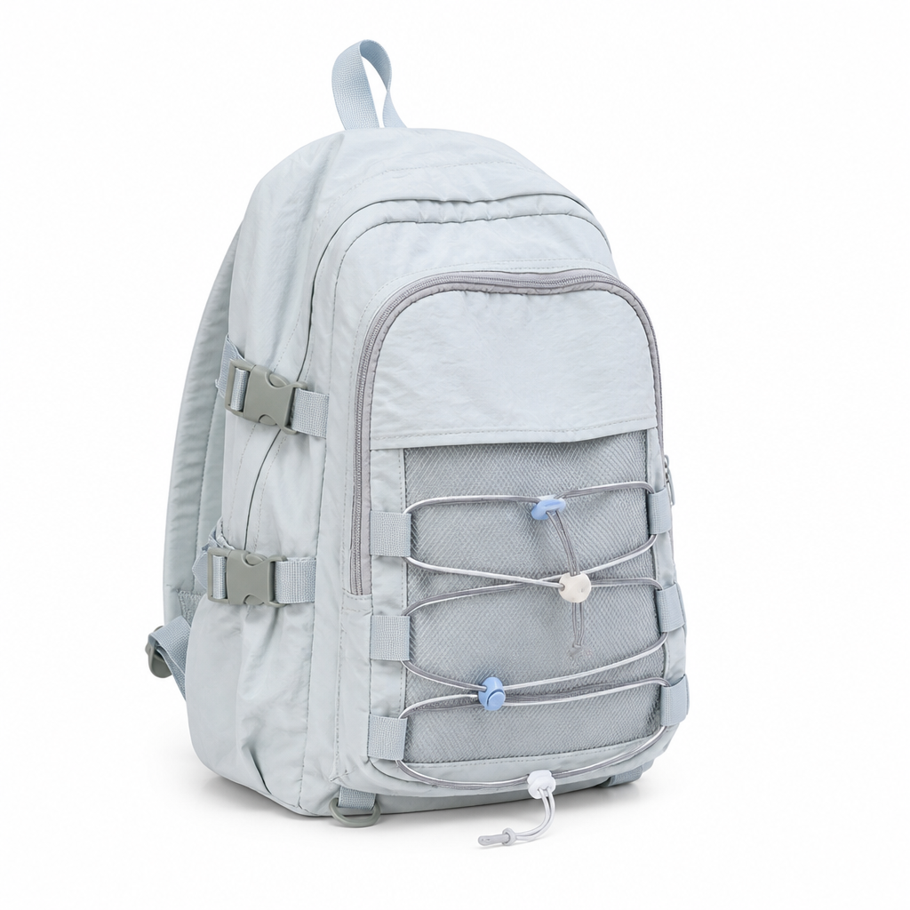 Lightweight Multi-Compartment School Backpack (Adjustable Padded Straps)