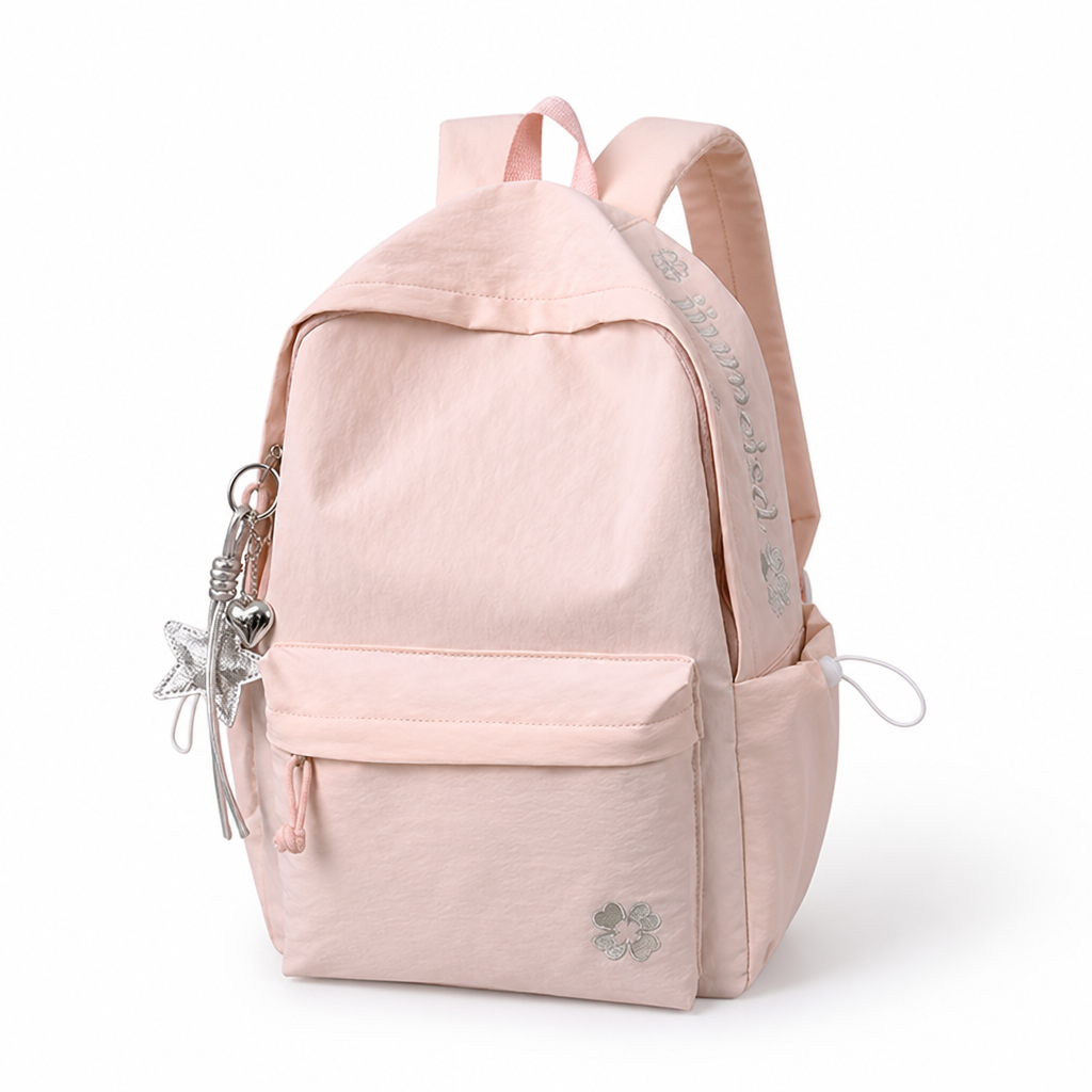 Lightweight Multi-Compartment School Backpack (Adjustable Straps)