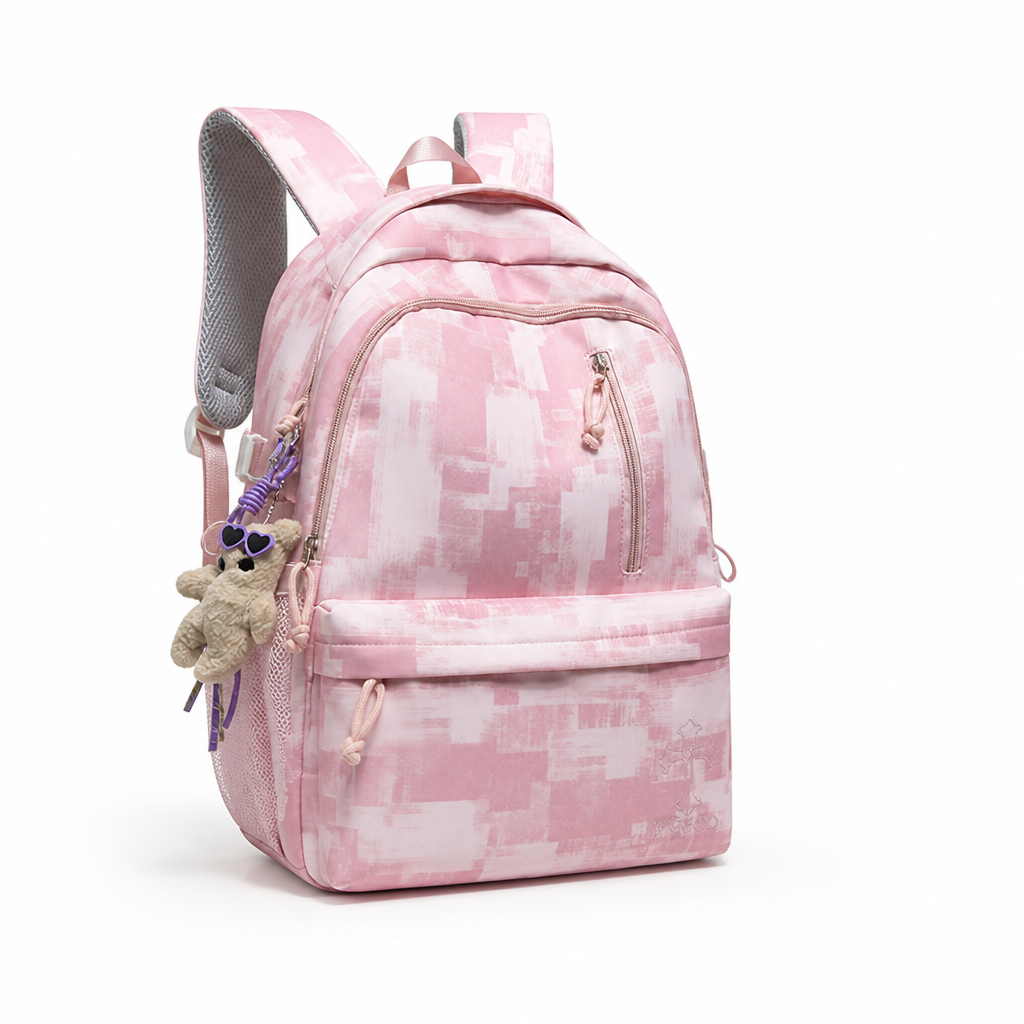 Lightweight Multi-Compartment School Backpack (Laptop Sleeve)