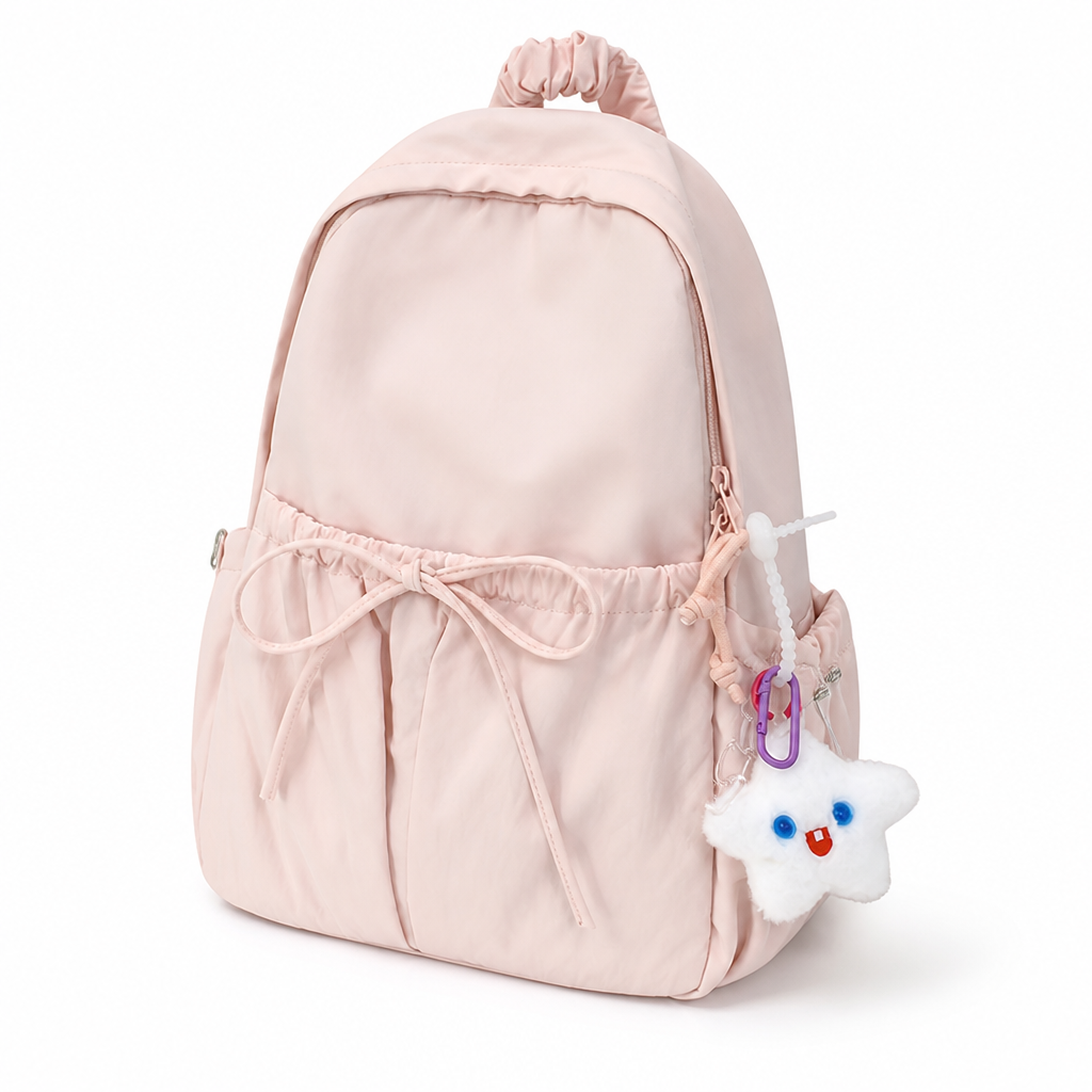 Lightweight Spacious Drawstring School Backpack