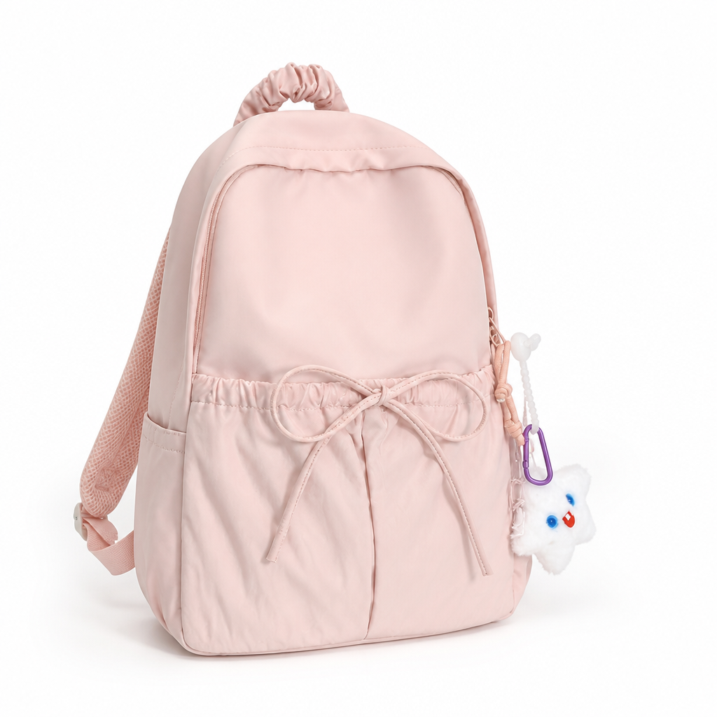 Lightweight Spacious Drawstring School Backpack
