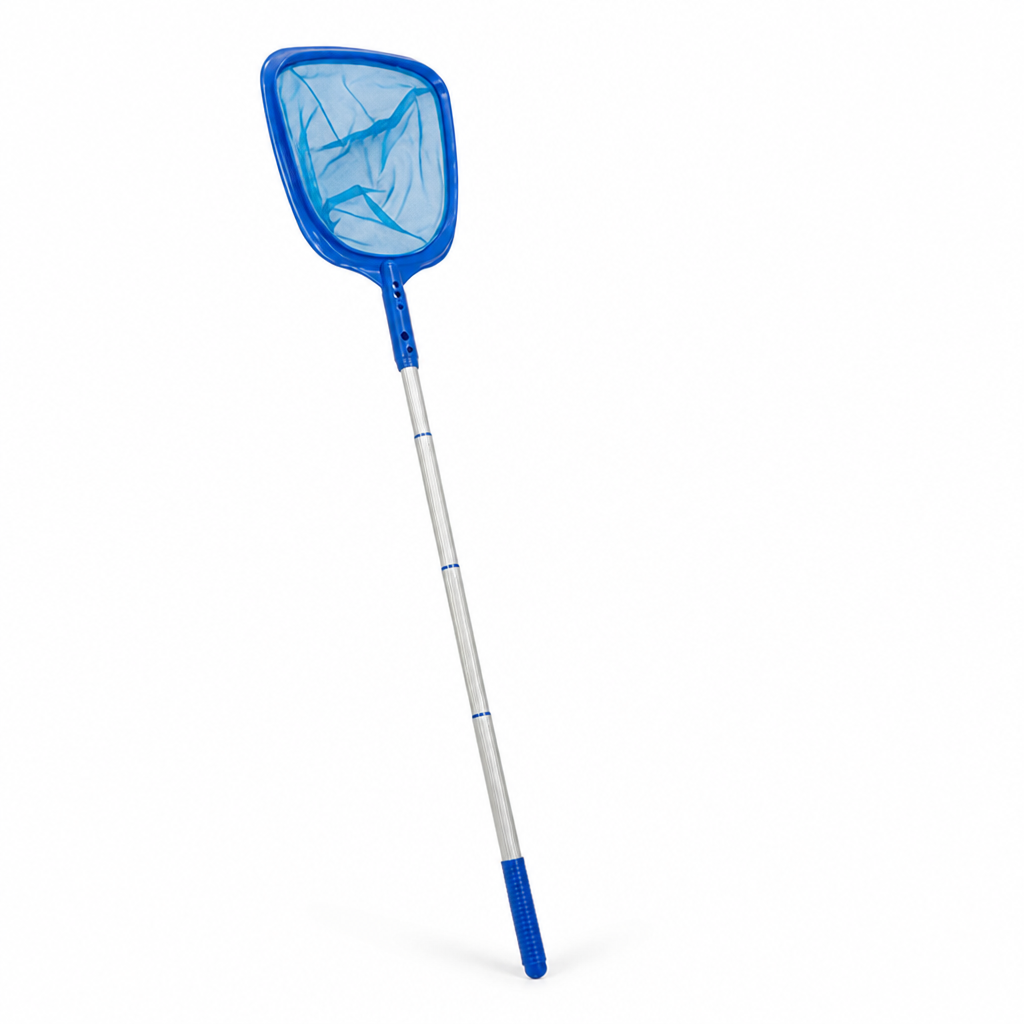 Lightweight Telescopic Pool Leaf Skimmer (Detachable Net)