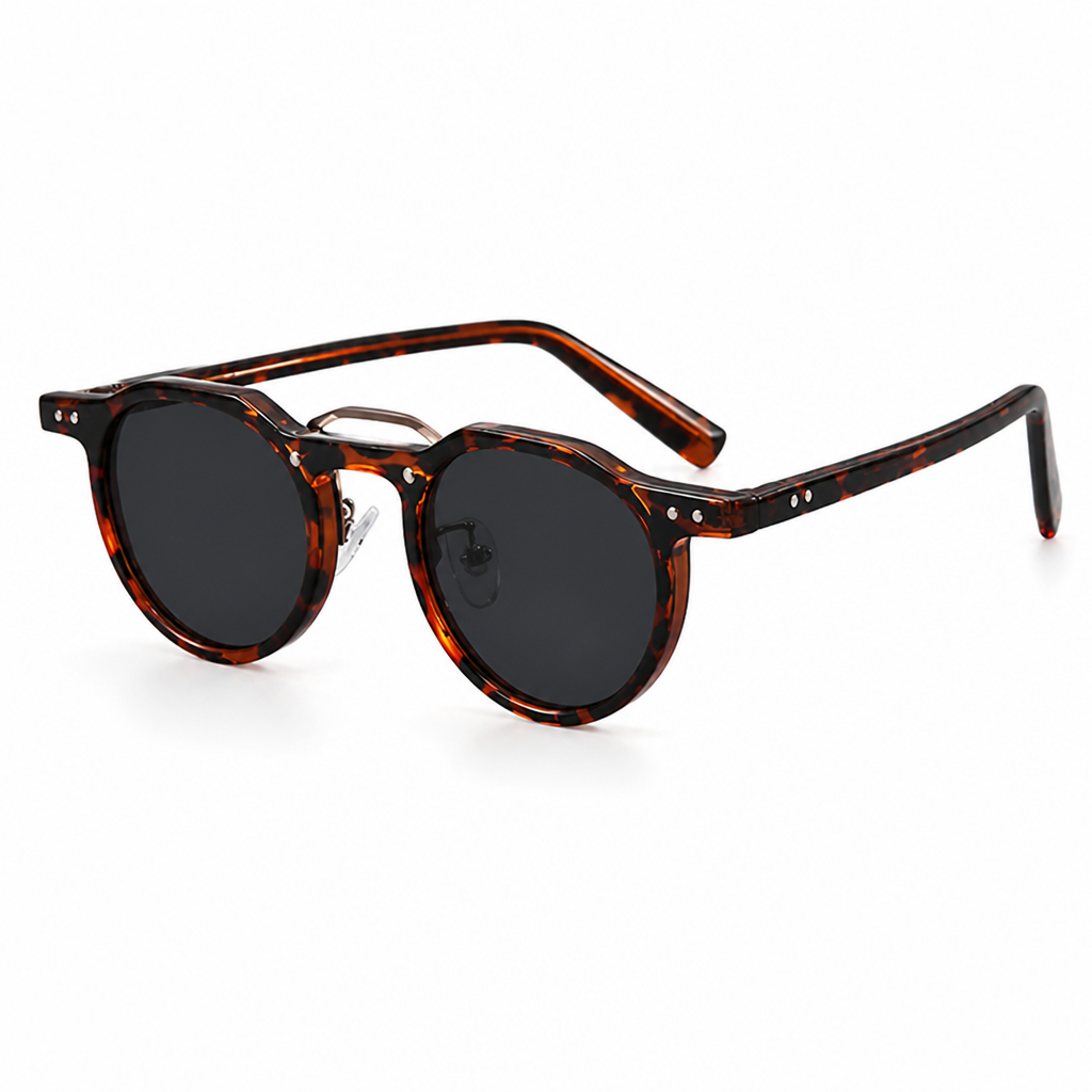 Lightweight UV400 & Anti-Scratch Round Sunglasses