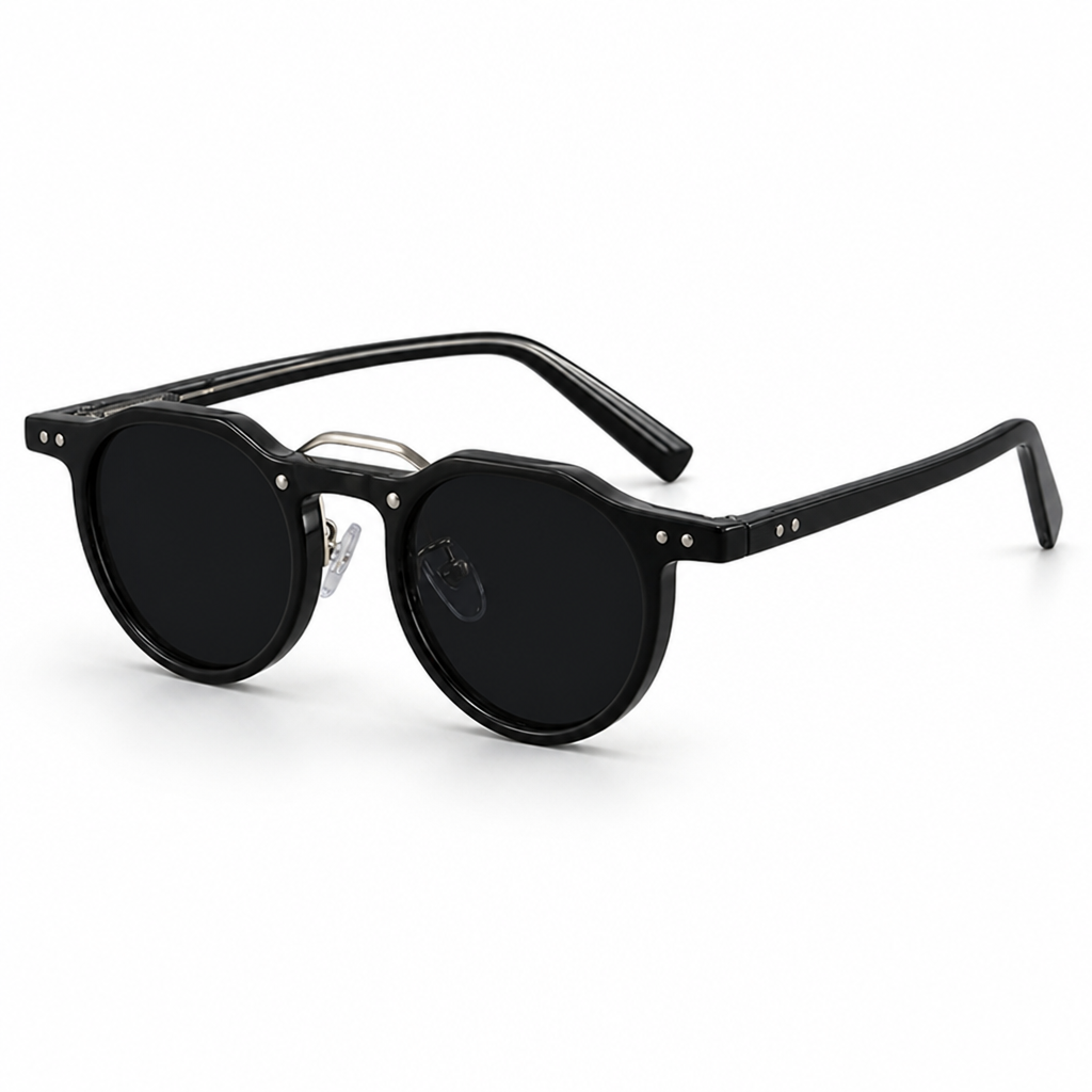 Lightweight UV400 & Anti-Scratch Round Sunglasses