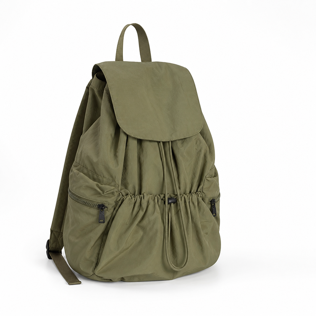 Lightweight Wear-Resistant Backpack (Padded Straps & Multiple Pockets)