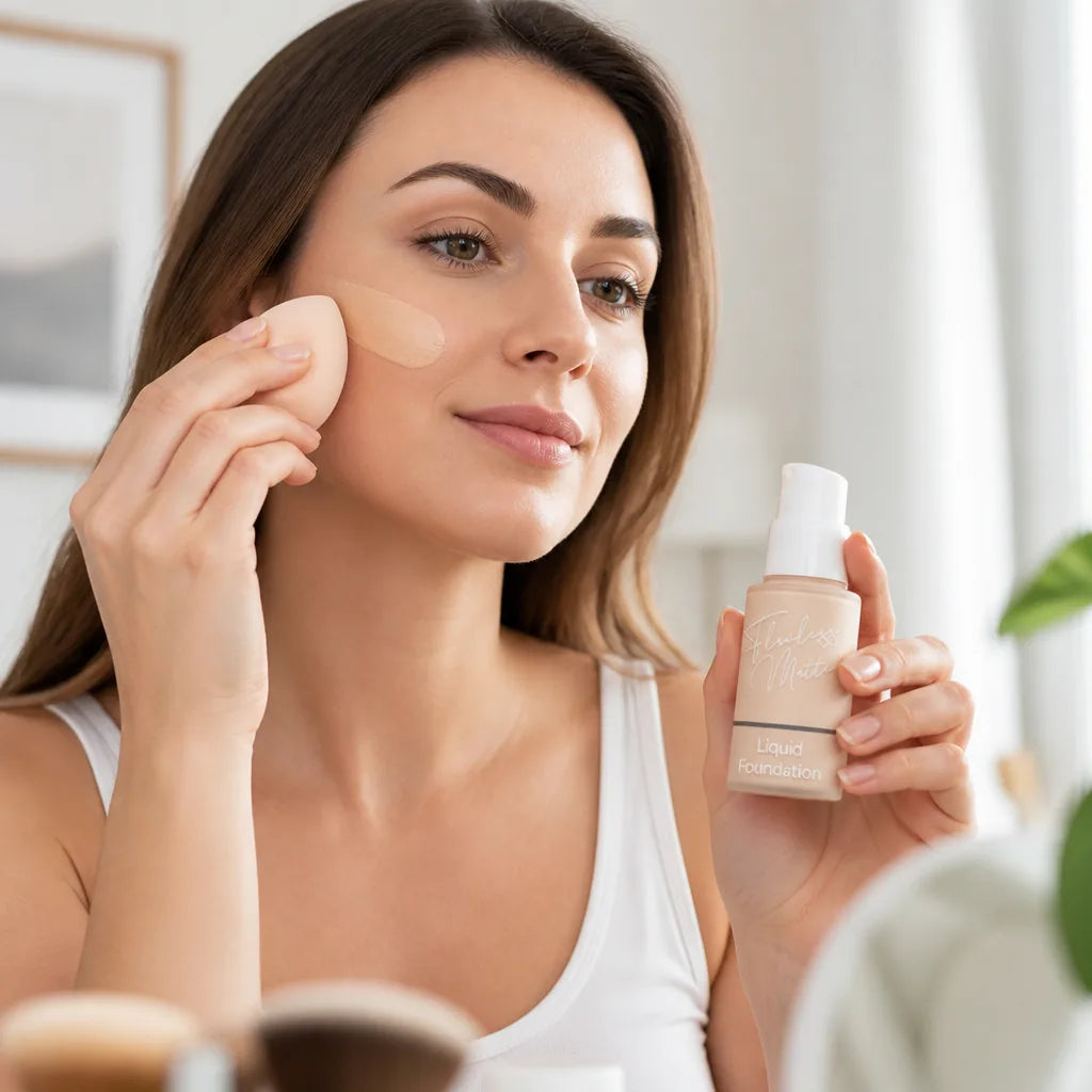 Liquid Foundation Full Coverage Matte Finish & Oil Control
