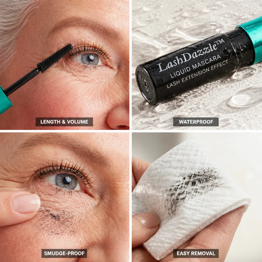 Liquid Mascara Lash-Extension Effect Waterproof & Flake-Free