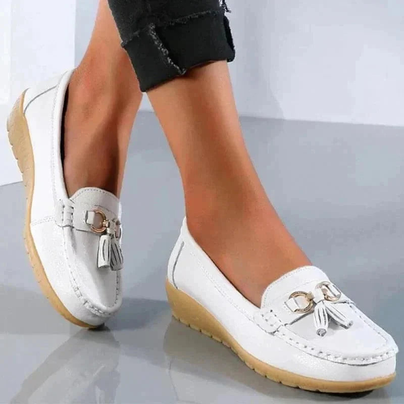 Loafers Slip-On Contoured Cushioned Insole & Breathable Upper