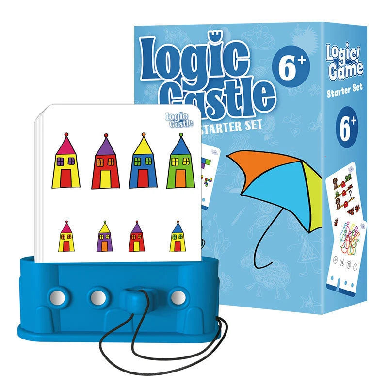 Logic Puzzle Game Screen-Free Self-Correcting Travel Toy