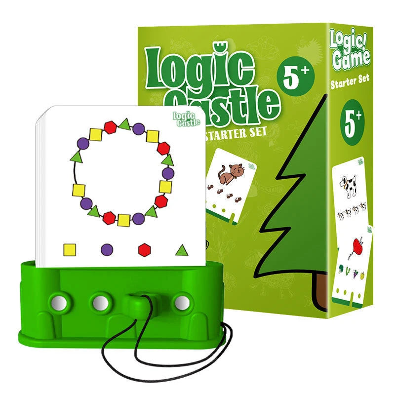 Logic Puzzle Game Screen-Free Self-Correcting Travel Toy