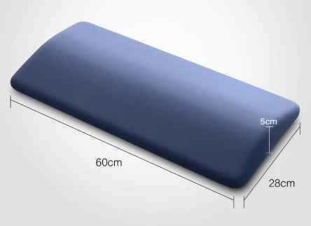 Lumbar Support Pillow Slow-Rebound Memory Foam & Tapered Edge