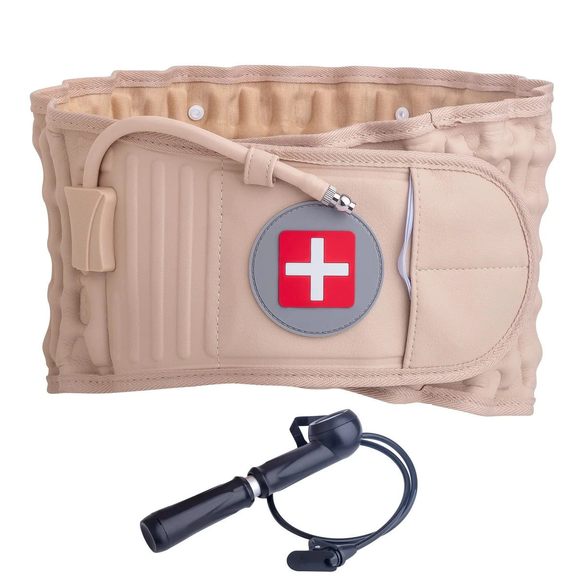 Lumbar Traction Belt Inflatable Manual Pump
