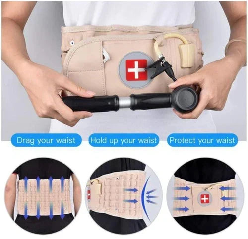 Lumbar Traction Belt Inflatable Manual Pump