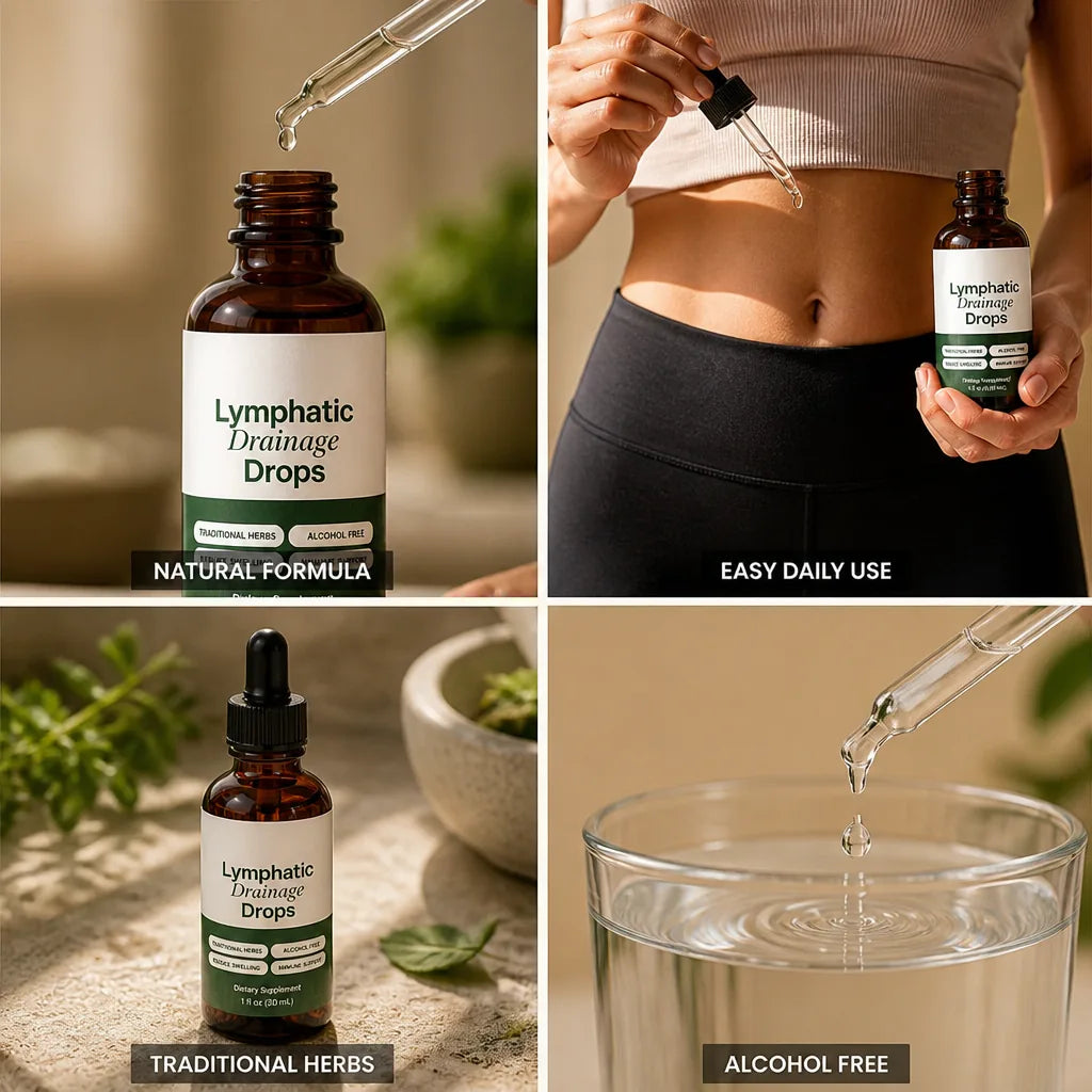 Lymphatic Drainage Drops Natural Bloat & Swelling Relief