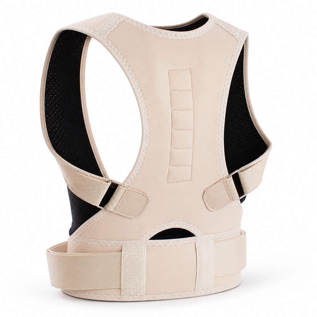 Magnetic Therapy Posture-Correcting Back Support Brace