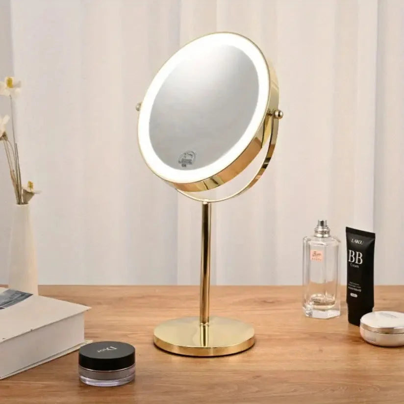 Makeup Mirror LED 10x Magnification USB Rechargeable