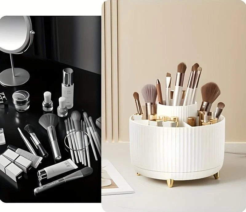 Makeup Organizer 360° Rotating Five Compartments