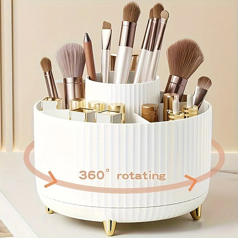 Makeup Organizer 360° Rotating Five Compartments
