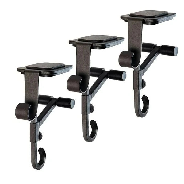 Mantel Stocking & Garland Holder Adjustable No-Drill 3-Piece Set