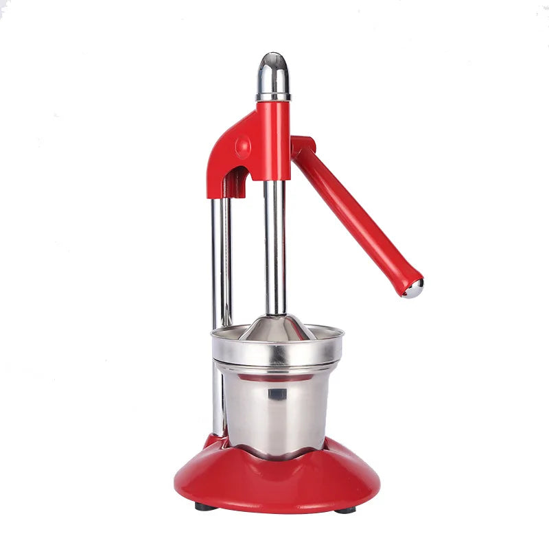 Manual Fruit Juicer Heavy-Duty Cast Iron & Dishwasher-Safe