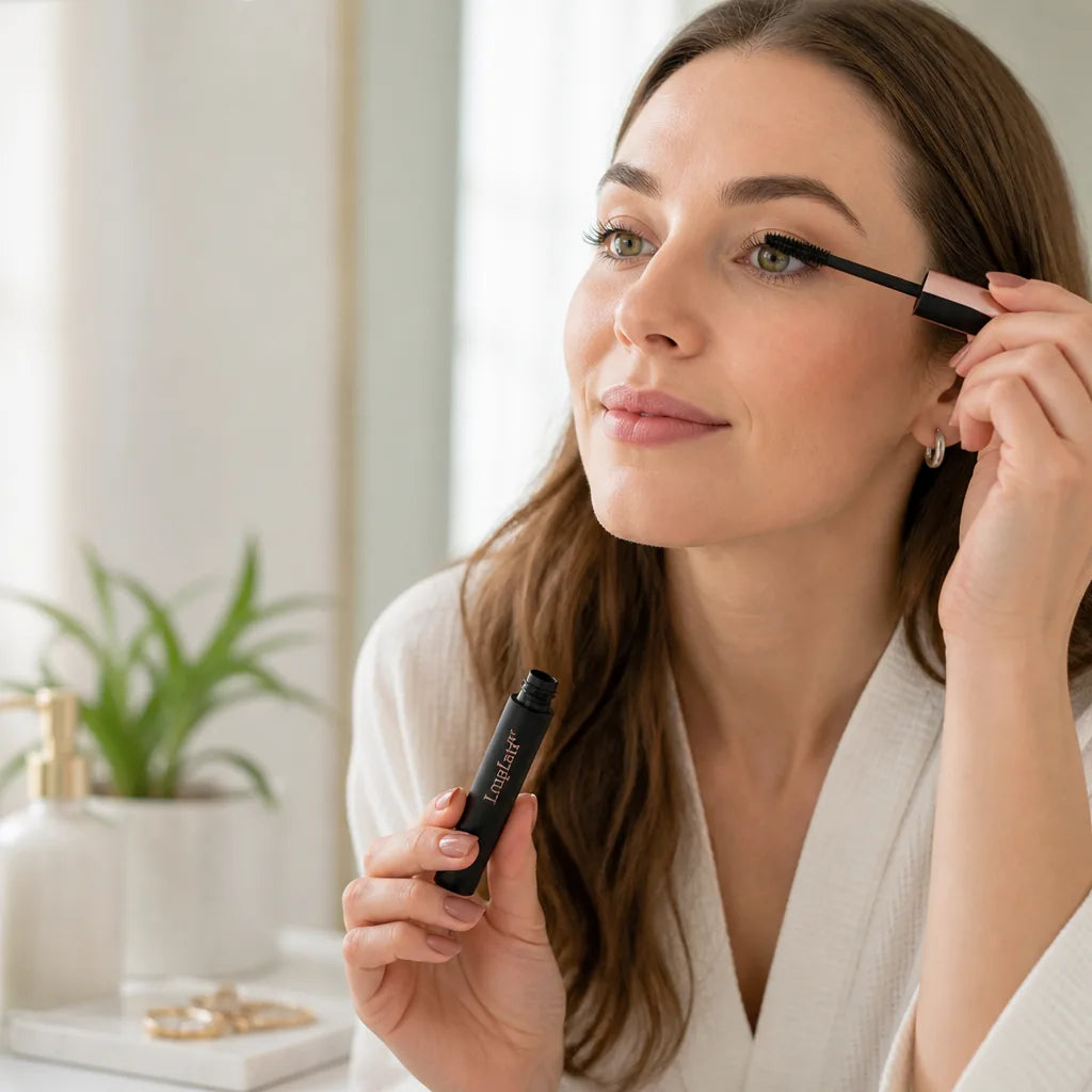Mascara Hypoallergenic 5D Silk Fiber Smudge-Proof