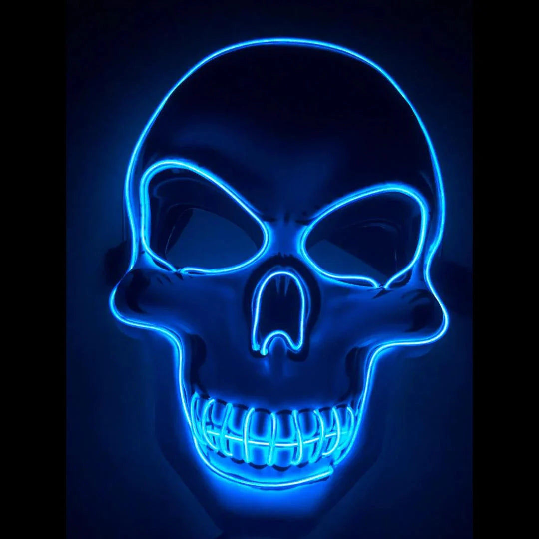 Mask LED Skeleton 10 Colors & 4 Modes