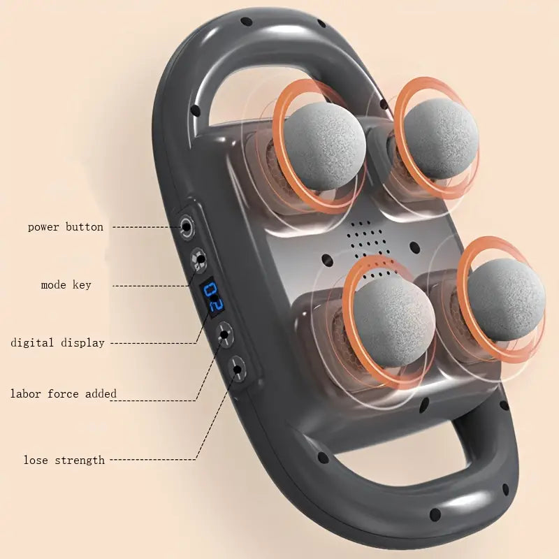 Massage Gun Deep Tissue Interchangeable Heads 120 Min Runtime