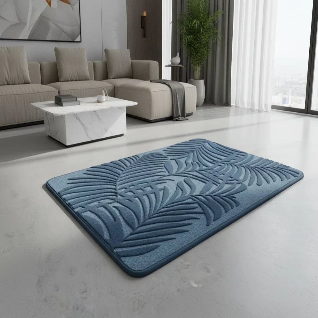 Memory Foam Bath Mat, Absorbent with Non-Slip Backing