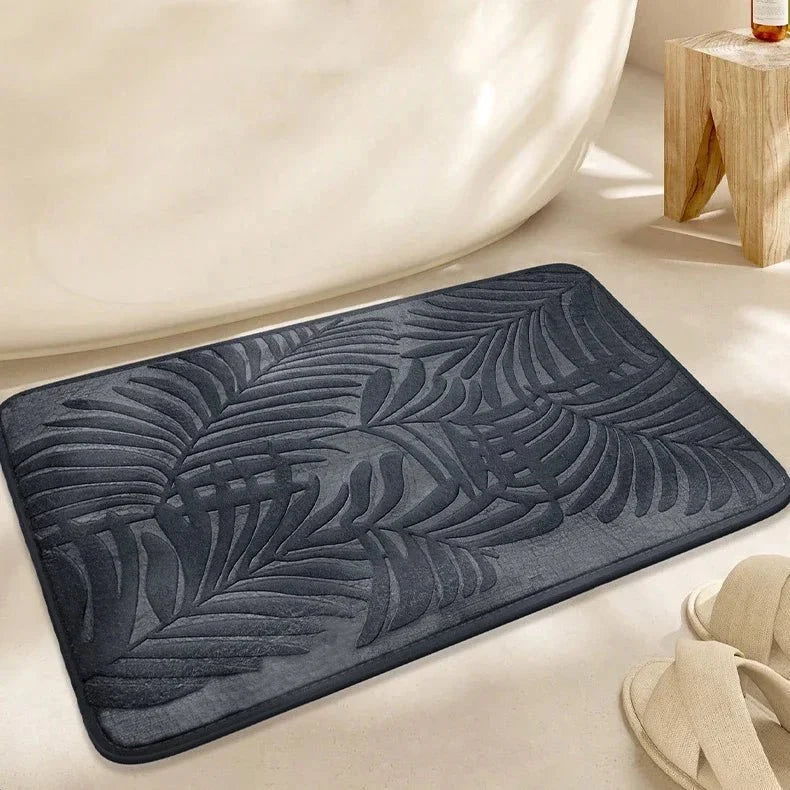 Memory Foam Bath Mat, Absorbent with Non-Slip Backing