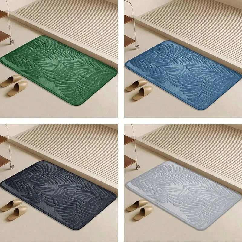 Memory Foam Bath Mat, Absorbent with Non-Slip Backing