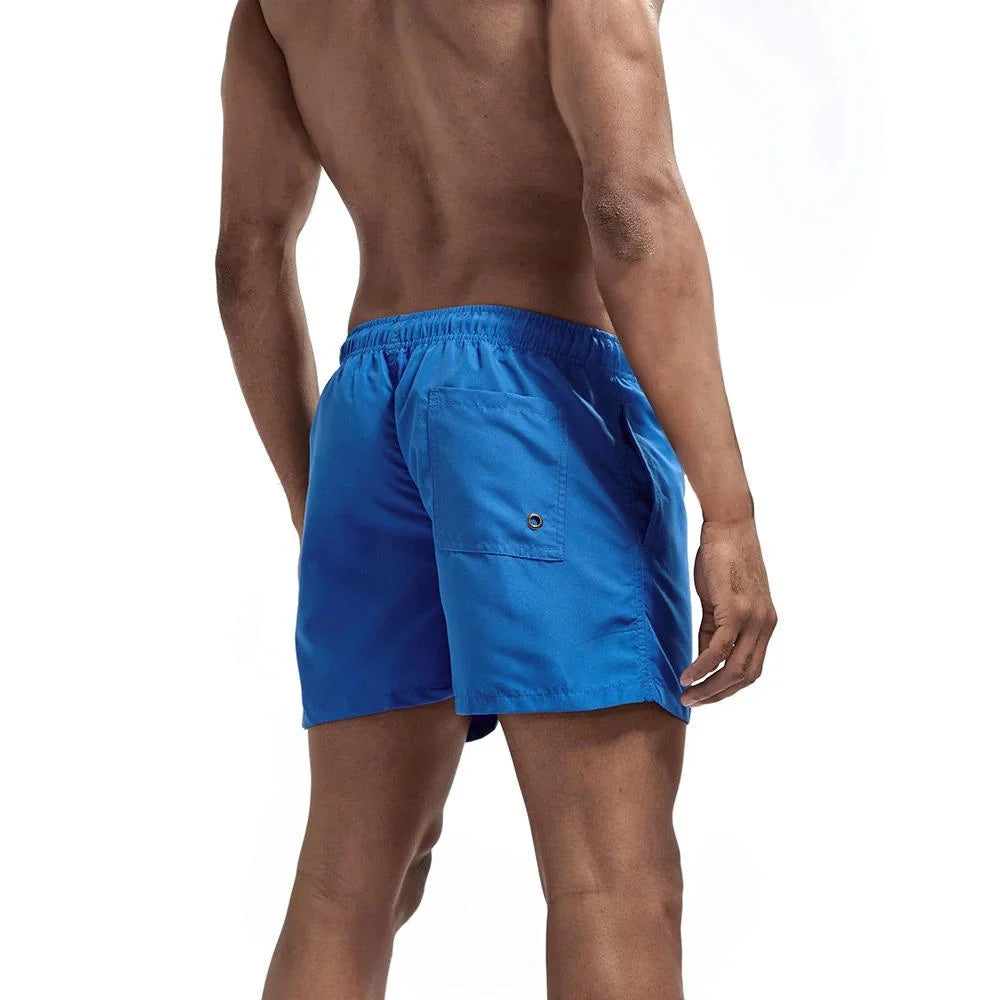 Men's Swim Trunks Quick-Dry Mesh Liner Adjustable Drawstring