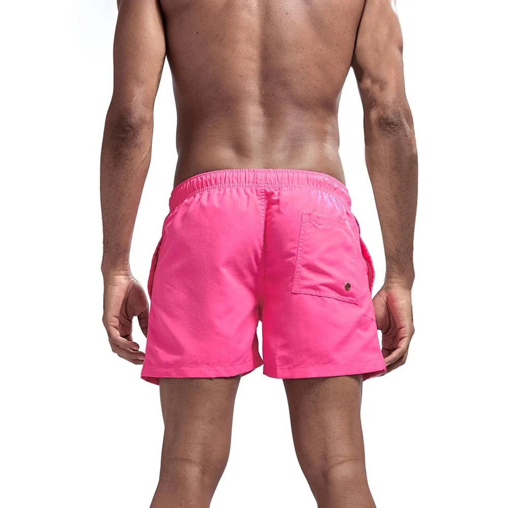 Men's Swim Trunks Quick-Dry Mesh Liner Adjustable Drawstring
