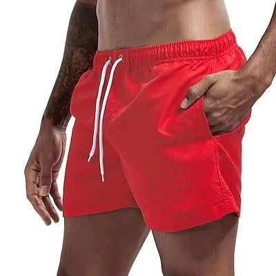Men's Swim Trunks Quick-Dry Mesh Liner Adjustable Drawstring