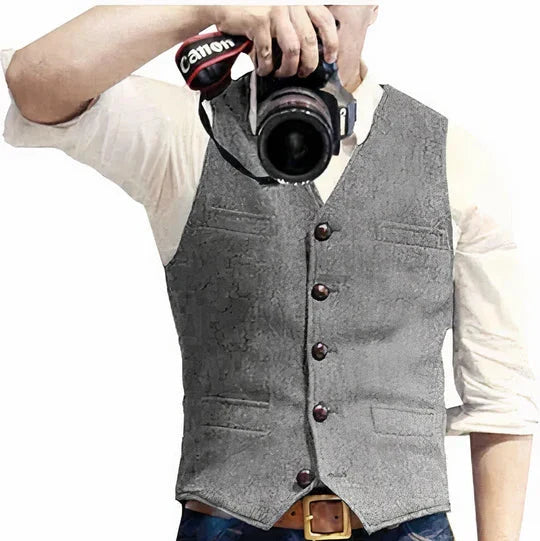 Men's Waistcoat Knit Soft & Durable
