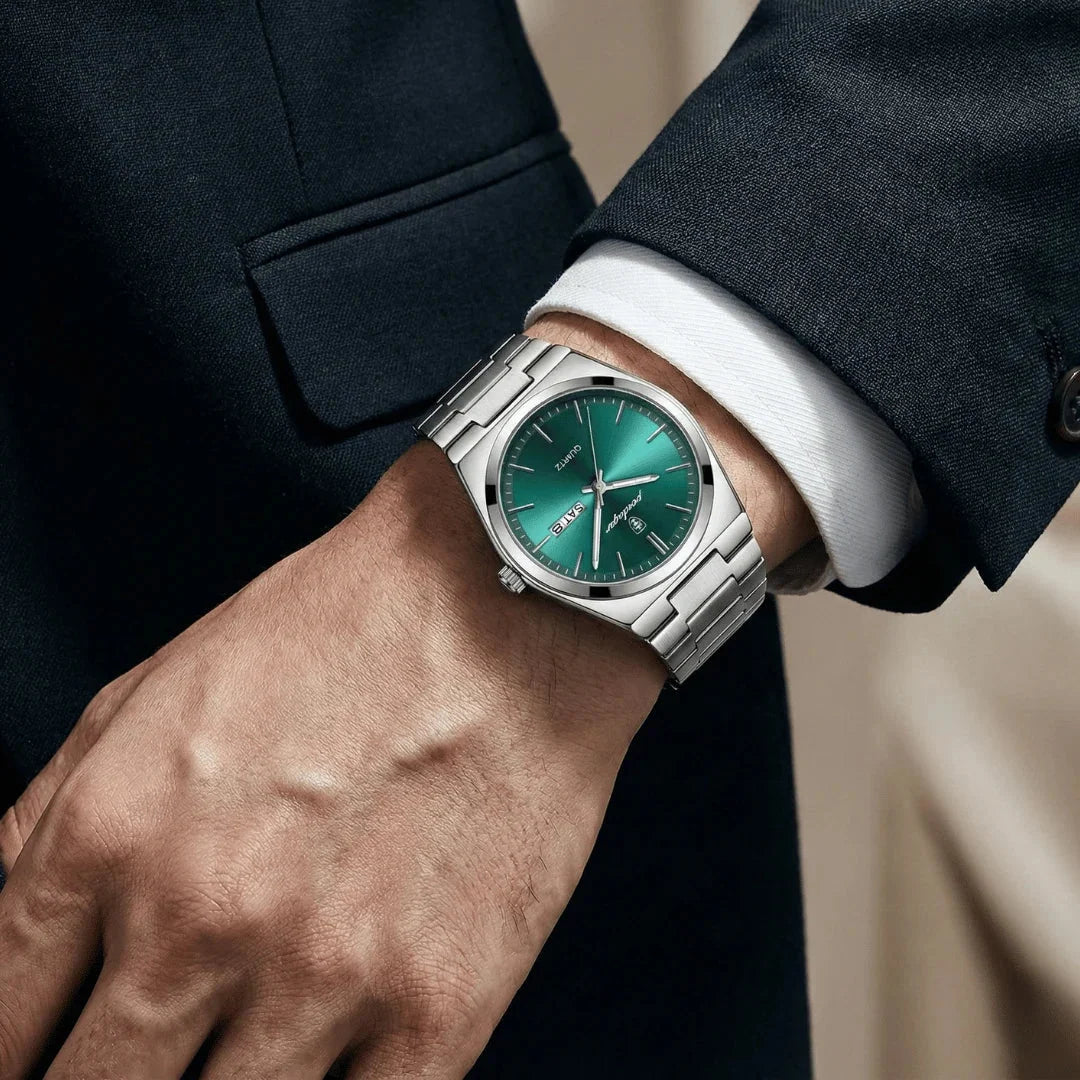 Men’s Watch Bold Dress Style Multiple Dial Colors
