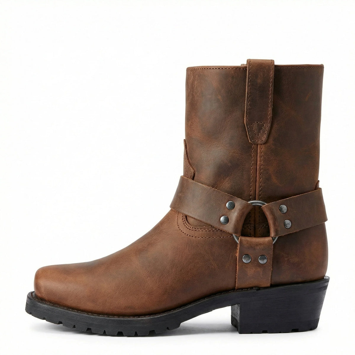 Men’s Western Boots Genuine Leather Comfortable Fit