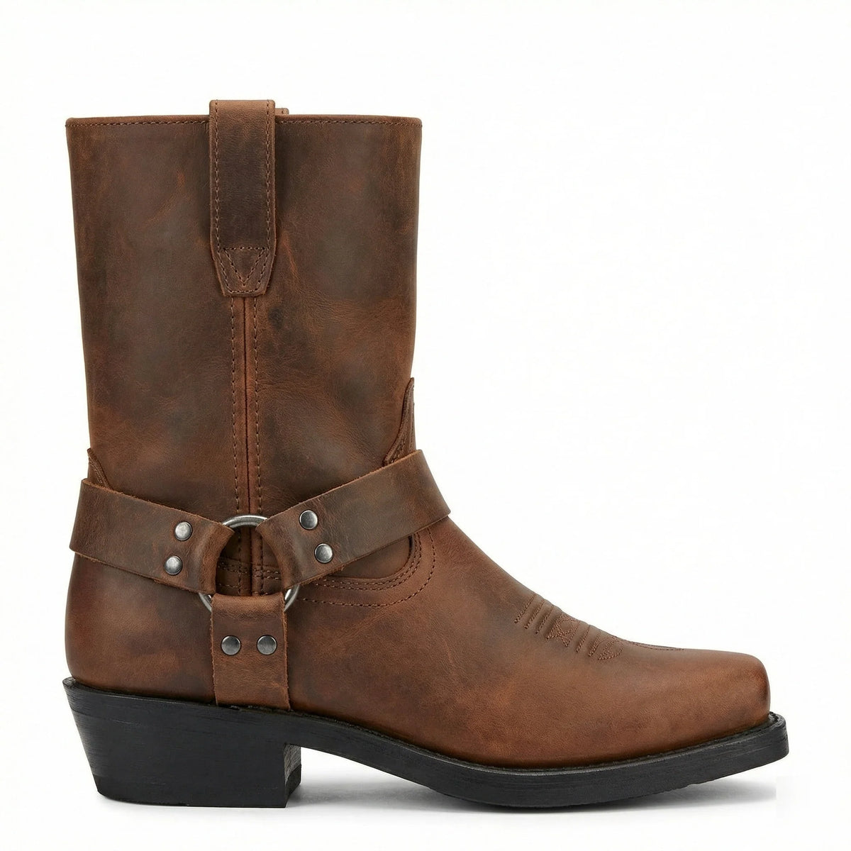 Men’s Western Boots Genuine Leather Comfortable Fit