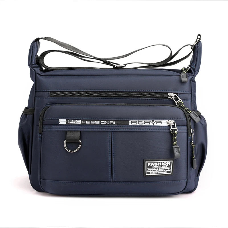 Messenger Bag Multi-Compartment Adjustable Padded Strap