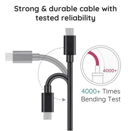 Micro USB Cable 10ft Fast Charging & Data Transfer