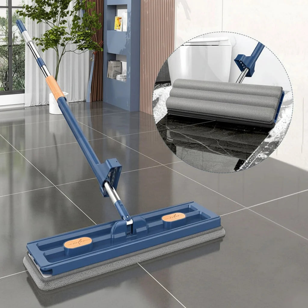 Microfibre Spray Mop Refillable Reservoir Washable Pads Swivel Head